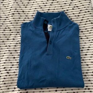 Lacoste sweater, blue, size 4